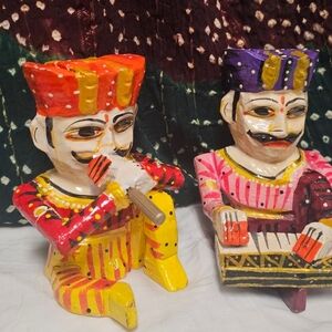 Colorful Musician Figurines